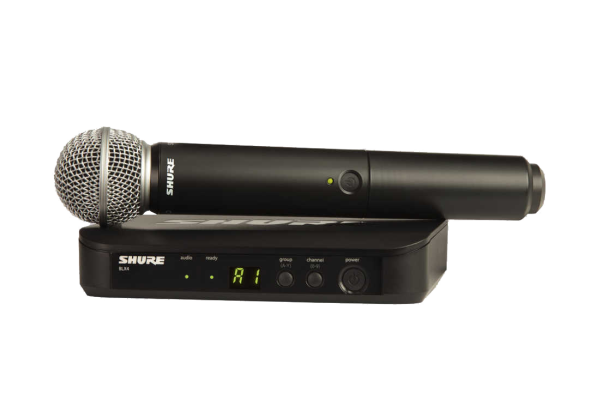 Shure BLX24/PG58 Handheld Wireless microphones
