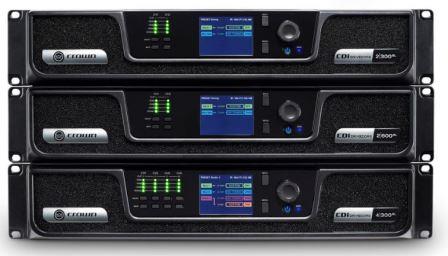 Crown CDi DriveCore Series amplifiers