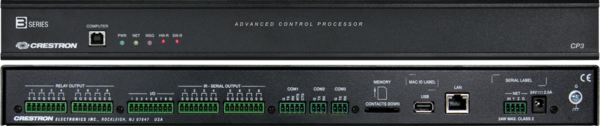Crestron control processor CP3