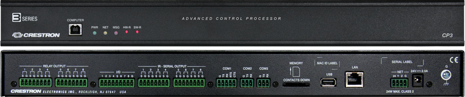 Процессор управления cp3 crestron