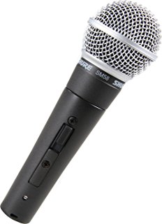 Shure SM58s Microphone with switch