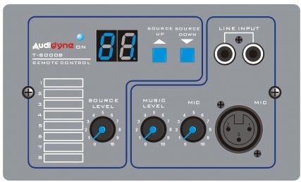 Audidyne T-8000B Volume Control