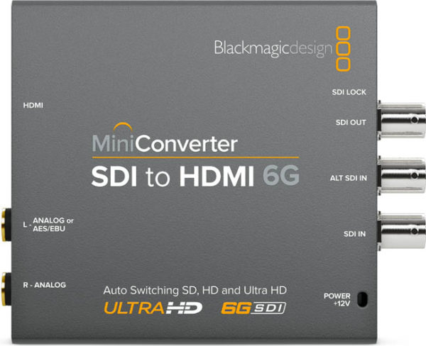 Blackmagic SDI to HDMI 6G Mini Converter