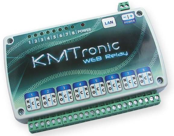 KMTronic 8 Channel IP Relay W8CR