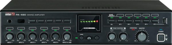 InterM PA 380 PA 480 PA 600 Mixer Amplifier