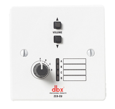 dbx ZC8 EU Wall Mounted Zone Controller
